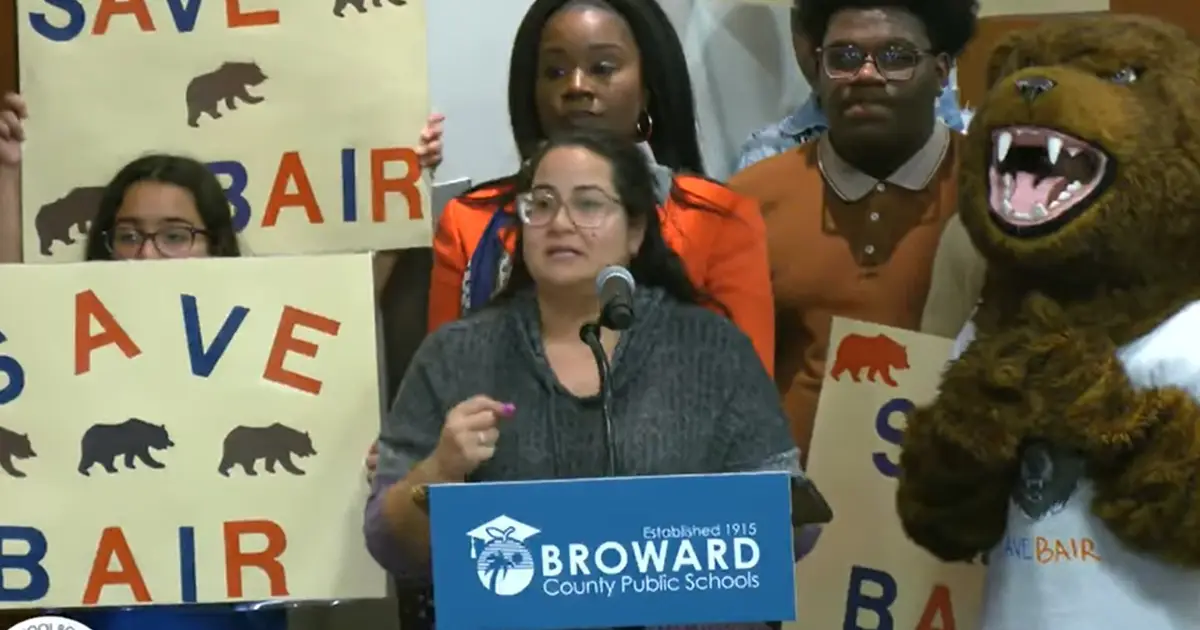 Six Broward schools to close ; Bair Middle to stay open