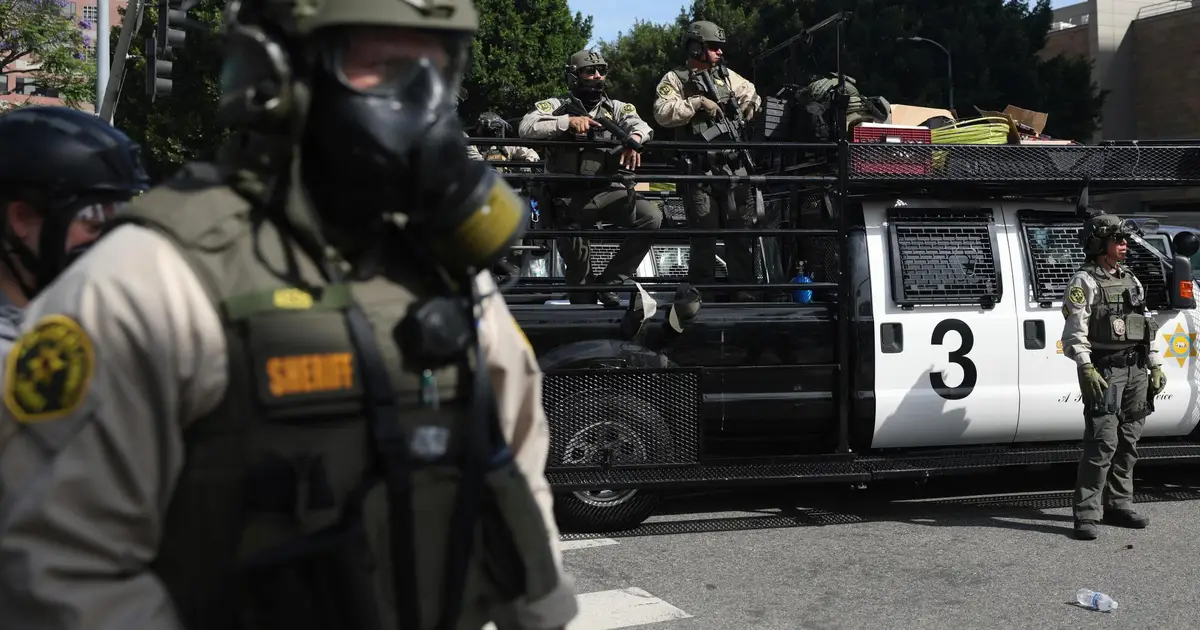 Judge blocks California ban on federal agents wearing masks
