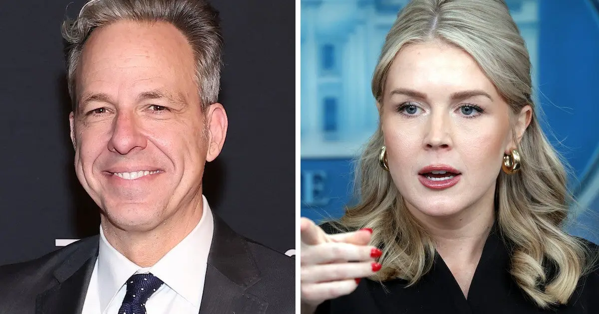 Jake Tapper Shames Karoline Leavitt for Lying About Trump