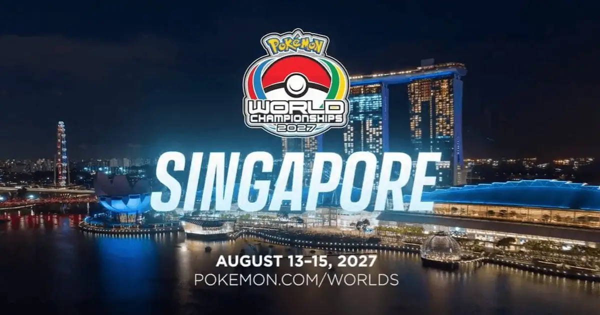 The 2027 Pokémon World Championships will take place in Singapore