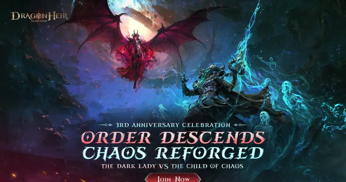 Dragonheir: Silent Gods marks third anniversary with a hero its players helped create