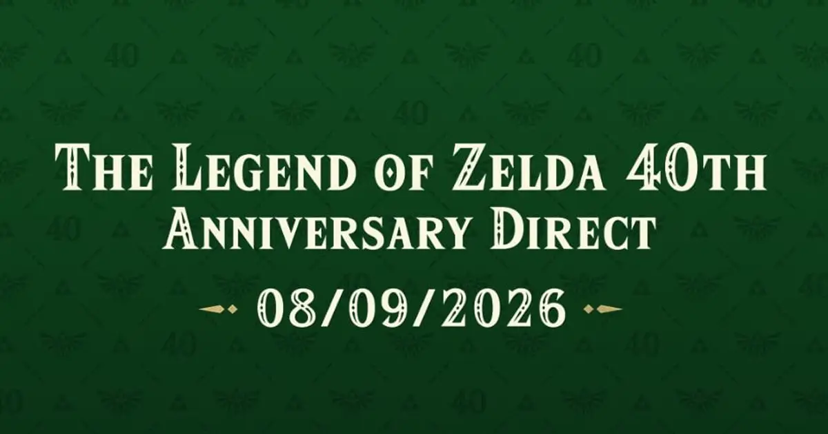 Nintendo confirms 2 Nintendo Directs, including Zelda 40th Anniversary