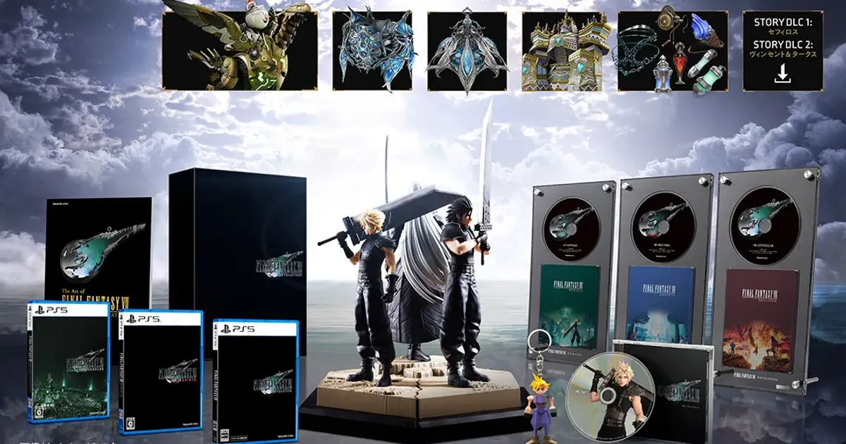 The Final Fantasy 7 Remake series is getting a $500 Japan-only collector’s edition