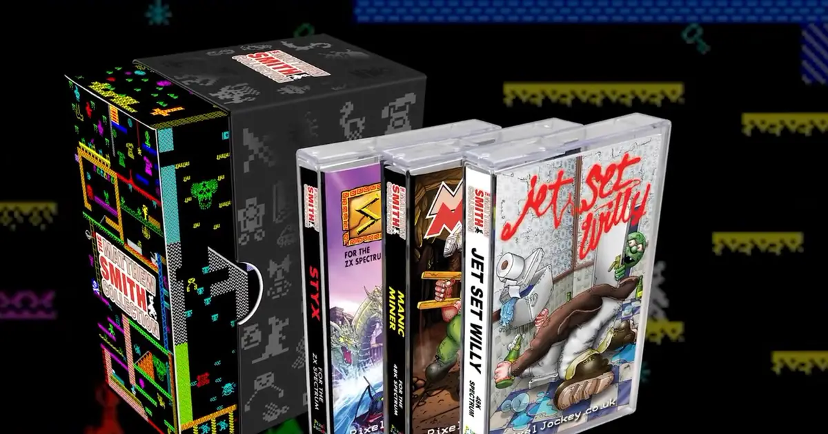 An officially endorsed box set of Manic Miner creator Matthew Smith’s ZX Spectrum games is coming