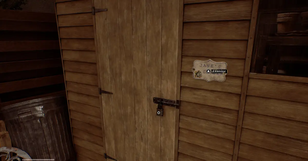 Silent Hill Townfall: Community Gardens shed combination lock puzzle solution