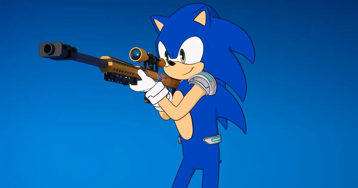 Sonic is allowed to fire guns in Fortnite because he’s an android, not the real one, Sonic Team boss says