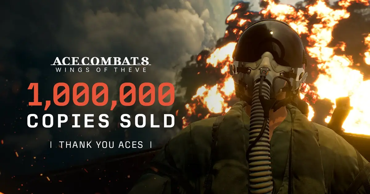 Ace Combat 8 is the fastest selling entry in the series after hitting 1 million sales