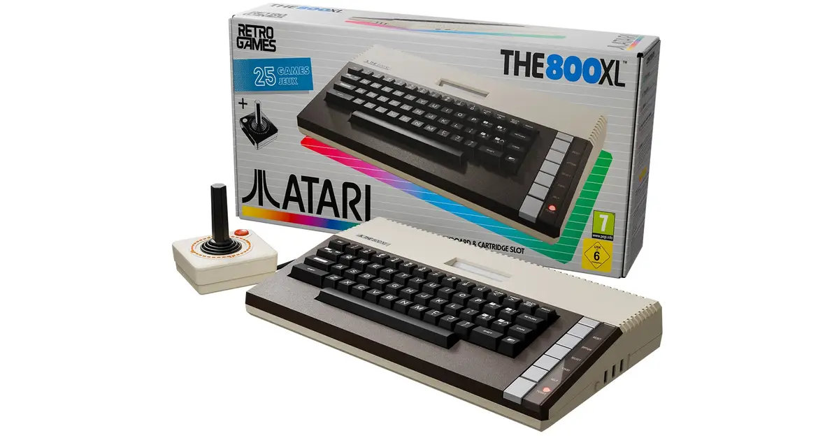 A full-sized replica of the Atari 800XL home computer is coming next year