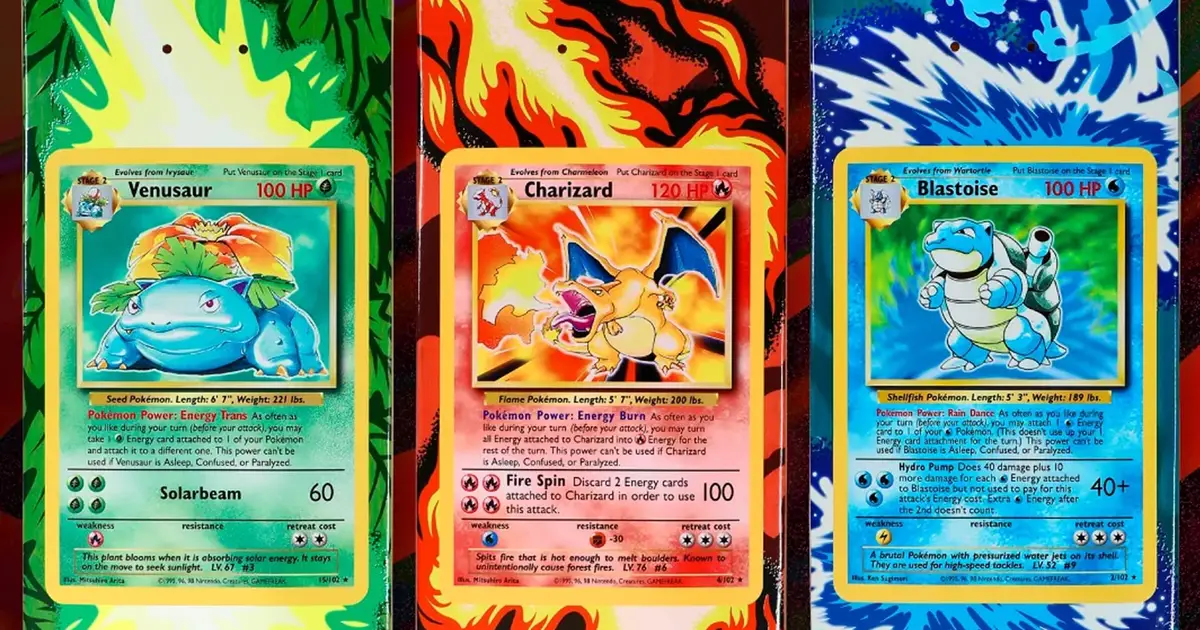 Pokémon and Santa Cruz reveal blind bag skateboards featuring classic Pokémon TCG cards
