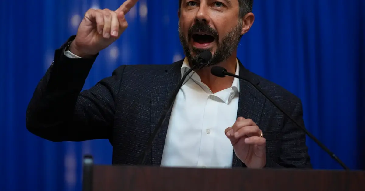 Pete Buttigieg attacks Trump over affordability and ICE