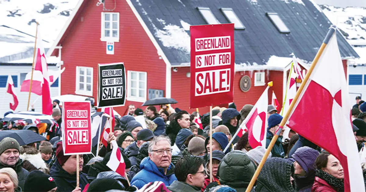 Danish veterans protest outside US Embassy over Trump administration Greenland plans