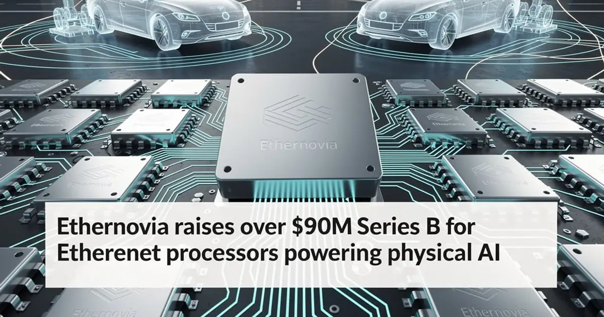 Ethernovia $90 Million Bet on the Nervous System Powering Physical AI Machines