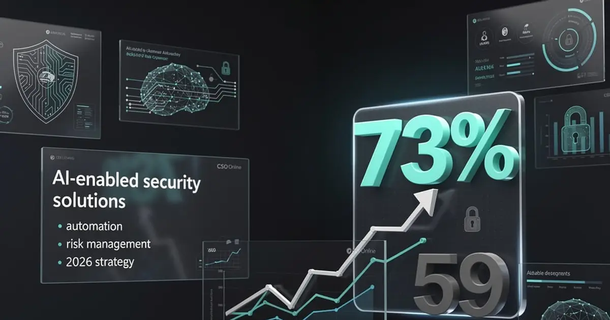 CISO AI Security Surge : 73 % Eye Tools to Outpace Threats