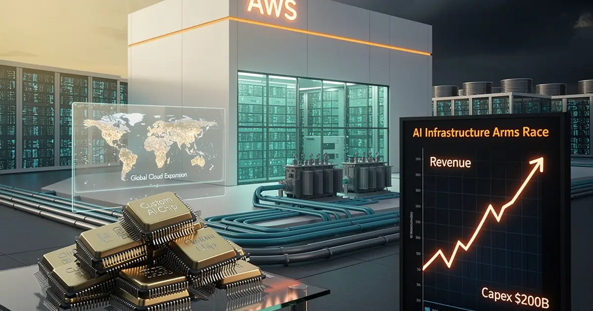 Amazon Cloud Infrastructure Gamble : How a $200 Billion Bet Is Reshaping the AI Arms Race