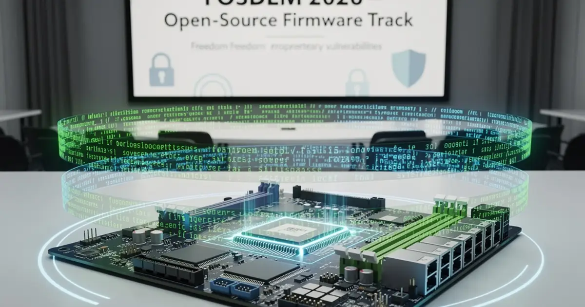 Open - Source Firmware Developers Push for Dedicated FOSDEM Track as Hardware Security Concerns Mount