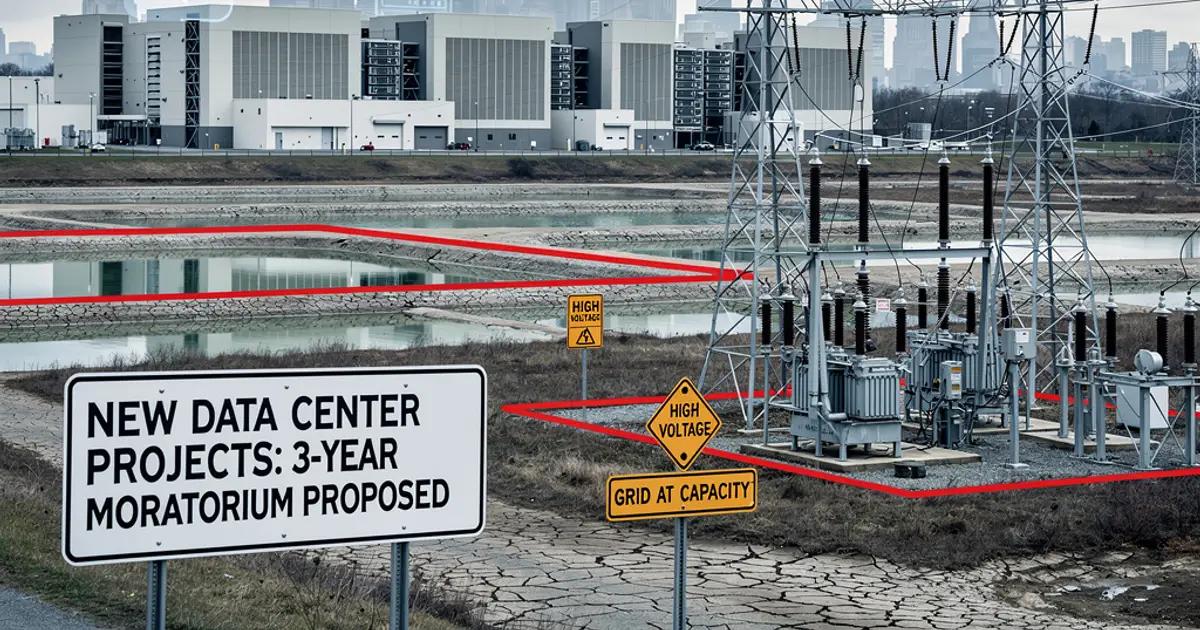 New York Radical Gambit : A Three - Year Freeze on Data Centers That Could Reshape the AI Infrastructure Race